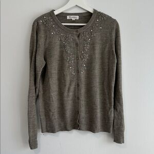 Tradition‎ Embellished Cardigan Medium